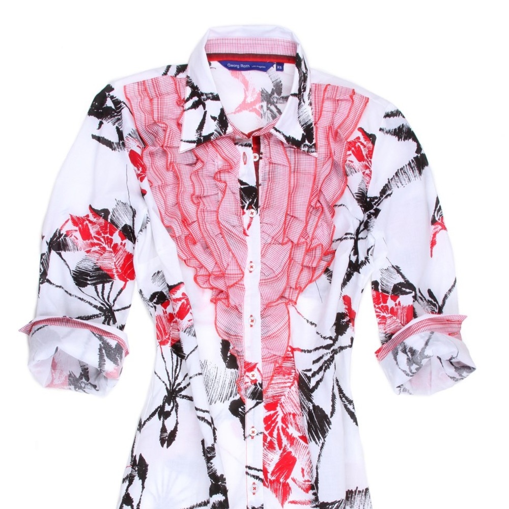 Evelyn-B2112-707 Womens Blouse